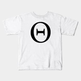 Black Theta Kids T-Shirt